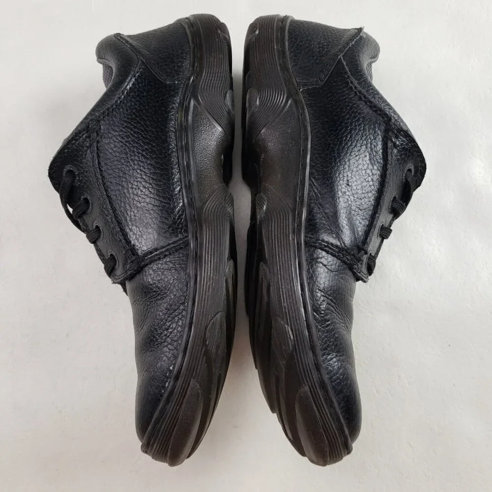 Dr Martens Rockbridge Oxford Shoe Mens 9 Black Leather Lace Up Casual Dress